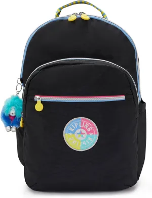 Kipling Women's Seoul Extra Large Fc 17" Laptop Backpack, Durable, Roomy with Padded Shoulder Straps, Built-In Protective Sleeve