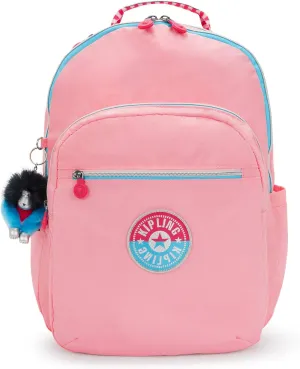 Kipling Women's Seoul Extra Large Fc 17" Laptop Backpack, Durable, Roomy with Padded Shoulder Straps, Built-In Protective Sleeve