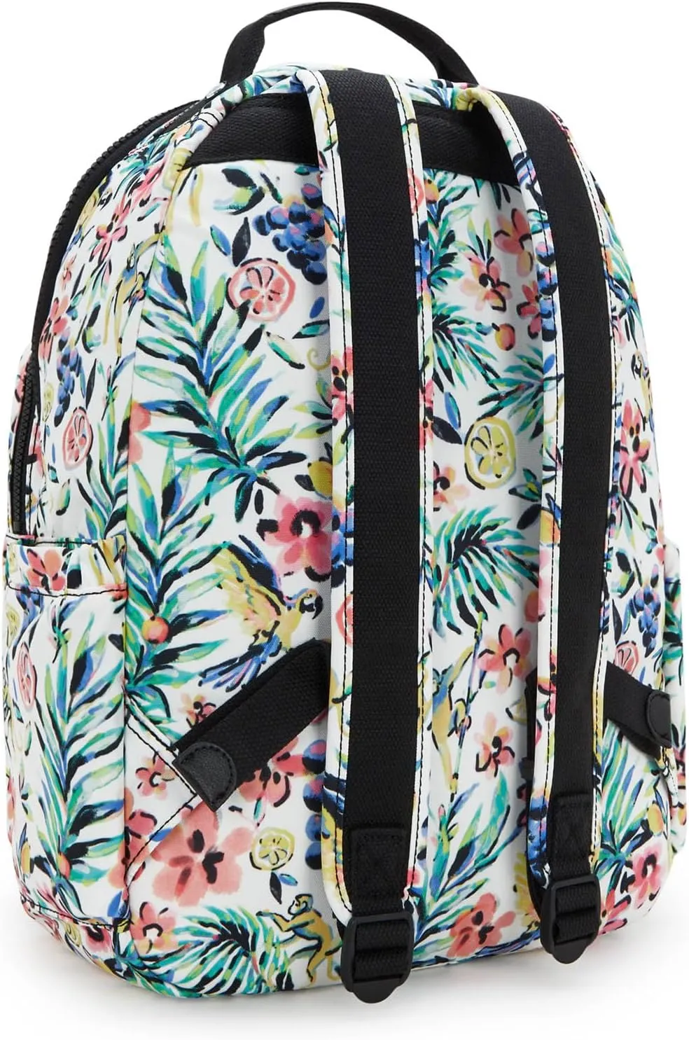 Kipling Women's Seoul Prt 15" Laptop Backpack, Durable, Roomy with Padded Shoulder Straps, Built-In Protective Sleeve