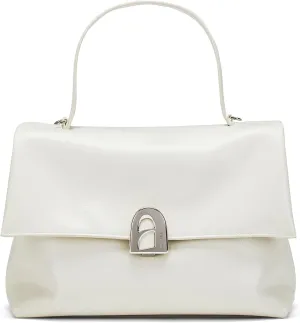 LA'FESTIN Leather Top-handle Satchel For Women: Soft Leather Crossbody Bag with Adjustable Strap, Casual Handbag for Women