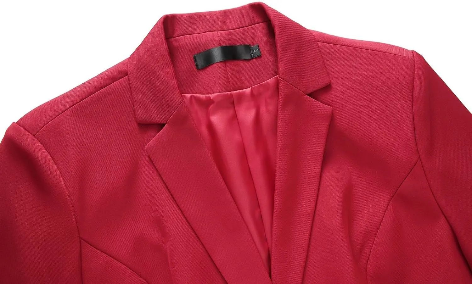 Lamgool Women's Business Skirt Suit Set 2 Piece Office Outfits Notched Lapel Blazer and Pencil Skirt