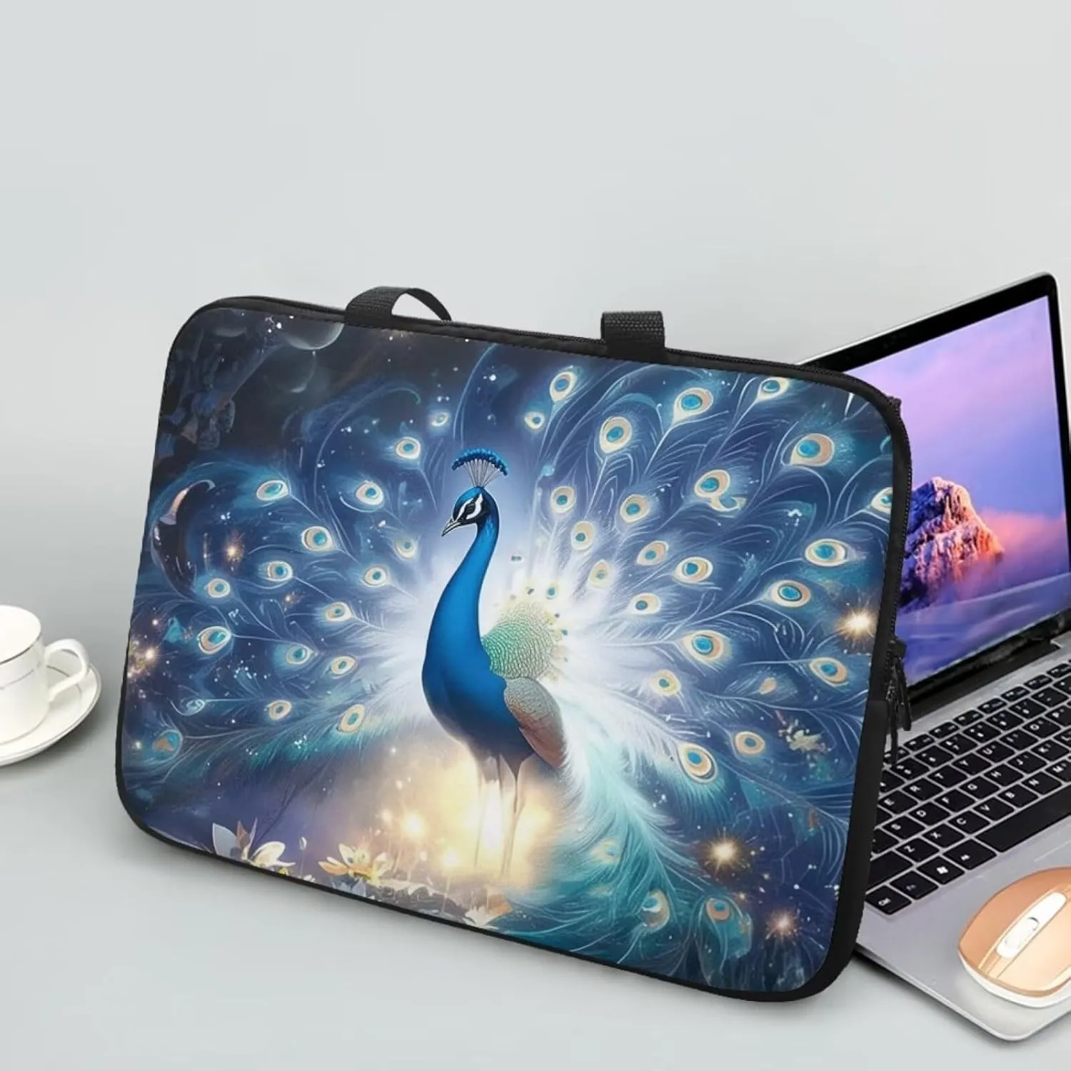 Laptop Bag for Men Women Tote Work Professional Computer Briefcase Waterproof Handbag Large