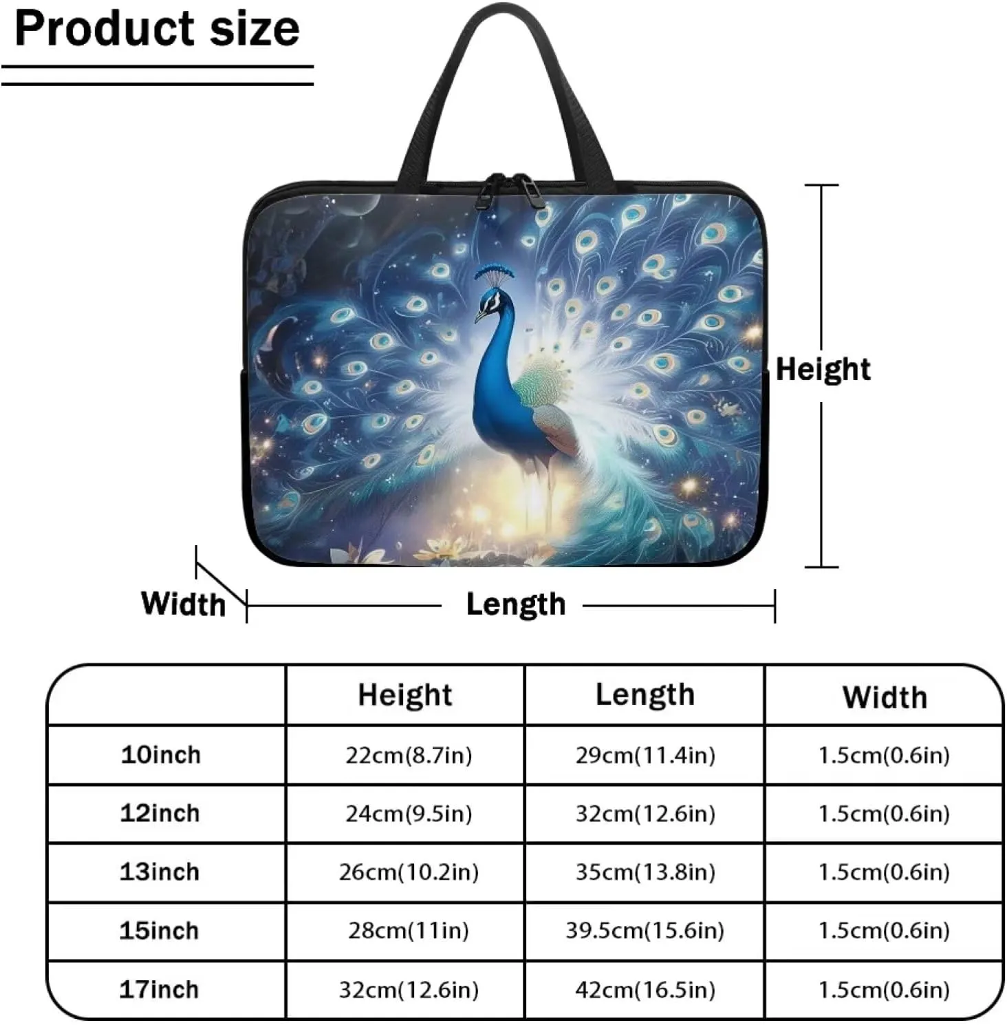 Laptop Bag for Men Women Tote Work Professional Computer Briefcase Waterproof Handbag Large