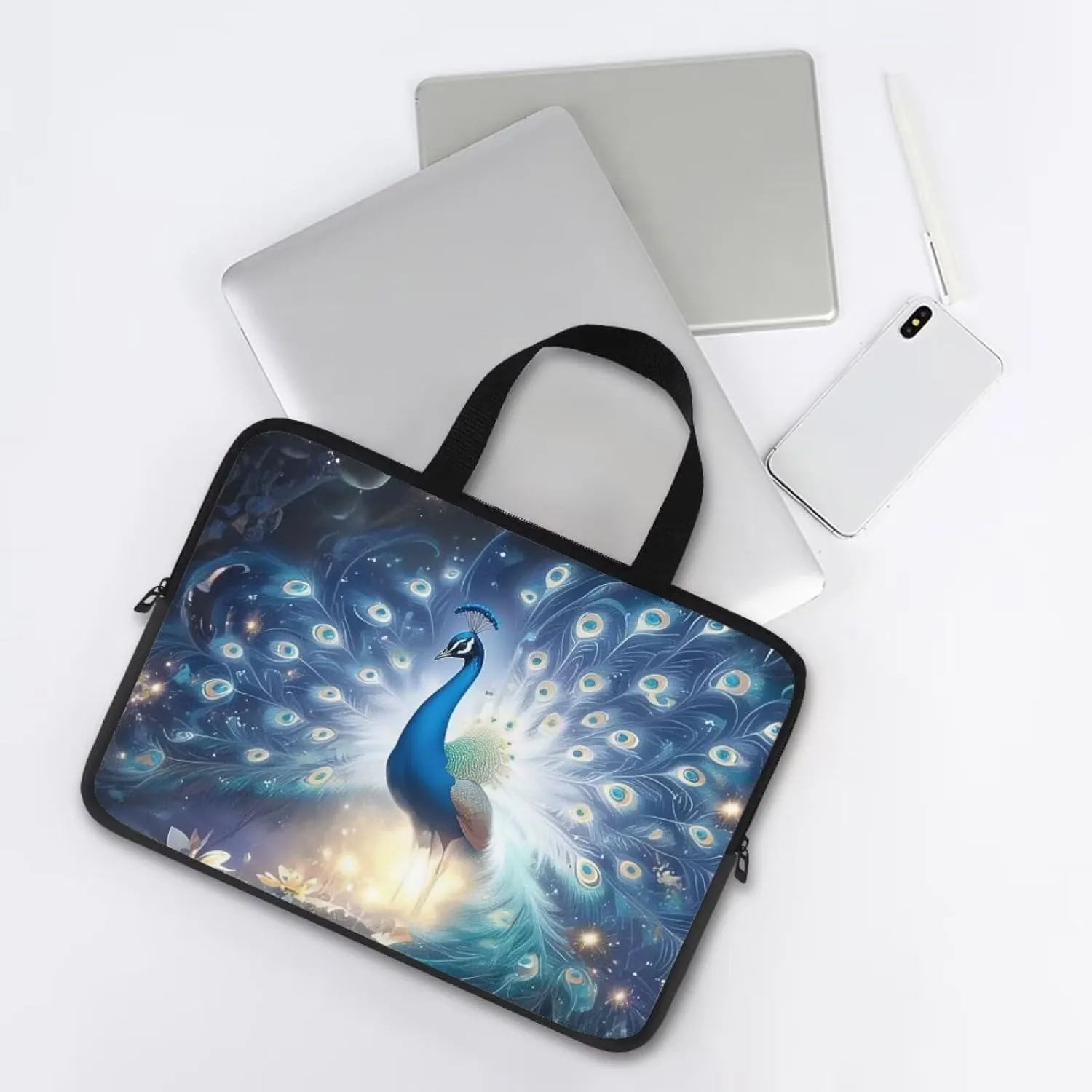 Laptop Bag for Men Women Tote Work Professional Computer Briefcase Waterproof Handbag Large