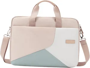 Lightweight Business Briefcase with Shoulder Straps Tote for Work School and Travel Versatile Design Three Colors