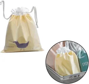 Mobestech Adopting Peva Material Storage Bag Drawstring Ideal for Travel Camping Yoga Gym 2