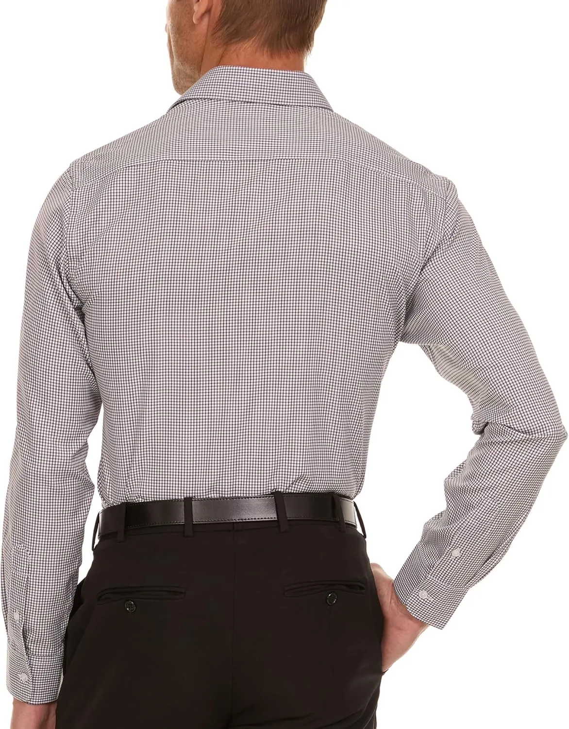 Nautica Slim Fit Mens Dress Shirts Long Sleeve Button Down Wrinkle Free Formal 4-Way Stretch