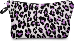 Nobranded Cosmetic Bag for Women, ASCHAR Adorable Roomy Makeup Bags Travel Waterproof Toiletry Bag Travel Accessories Organizer Cute Gifts,Tools,Gadgets (Leopard)