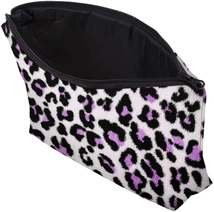 Nobranded Cosmetic Bag for Women, ASCHAR Adorable Roomy Makeup Bags Travel Waterproof Toiletry Bag Travel Accessories Organizer Cute Gifts,Tools,Gadgets (Leopard)
