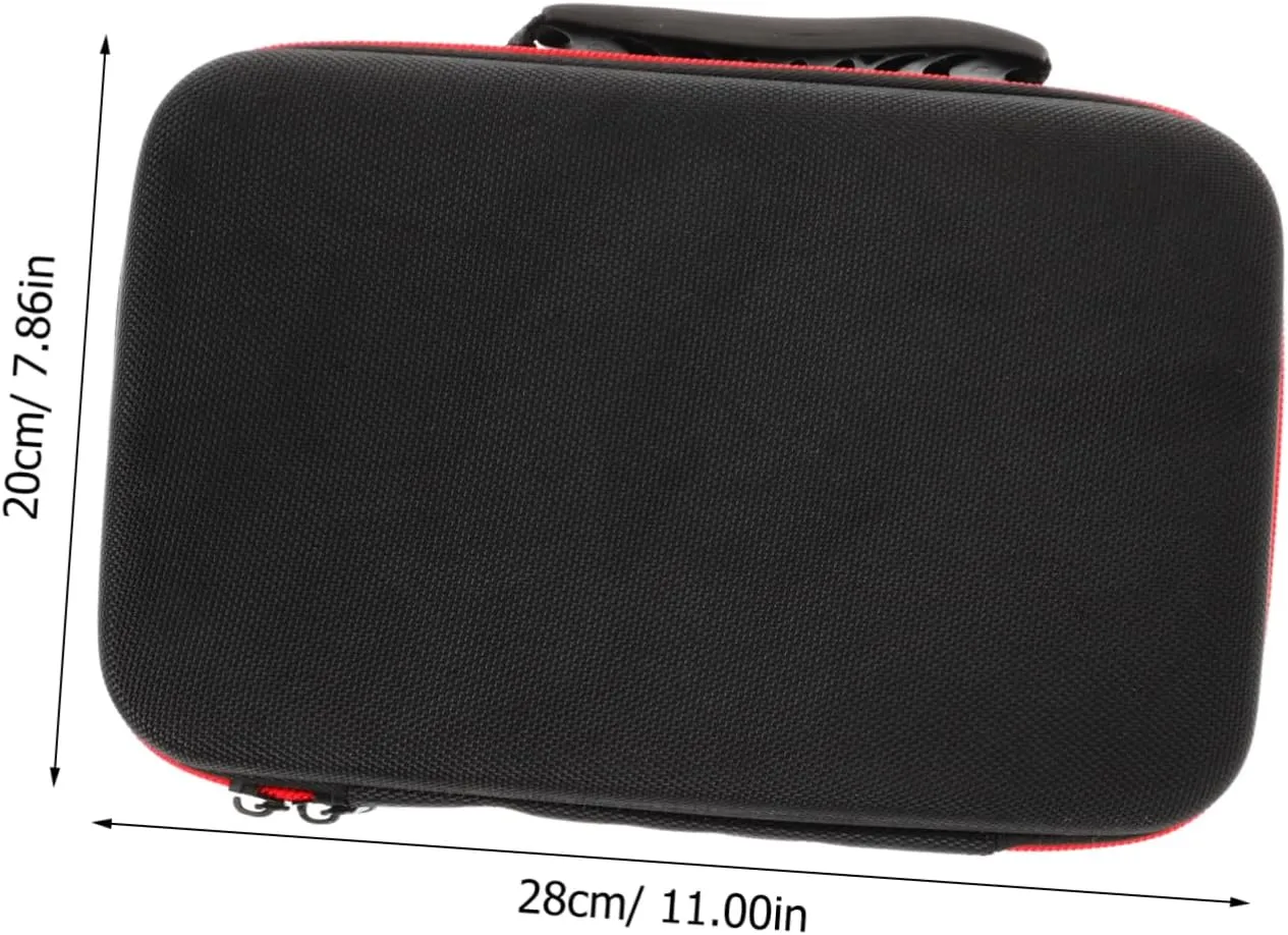 NUOBESTY Compact Small Camera Bag with Sponge for Travel Storage Pouch for Digital Devices and Accessories for Outdoor Activities and Organizing Gear