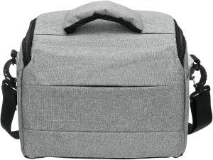 PATIKIL Camera Bag, Lens Storage Bags Compact Camera Handbag Case for Travel DSLR SLR Cameras, Gray, Size L