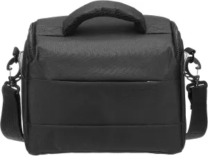 PATIKIL Small Camera Bag, Lens Storage Bags Compact Camera Handbag Case for Travel DSLR SLR Cameras, Black, Size S