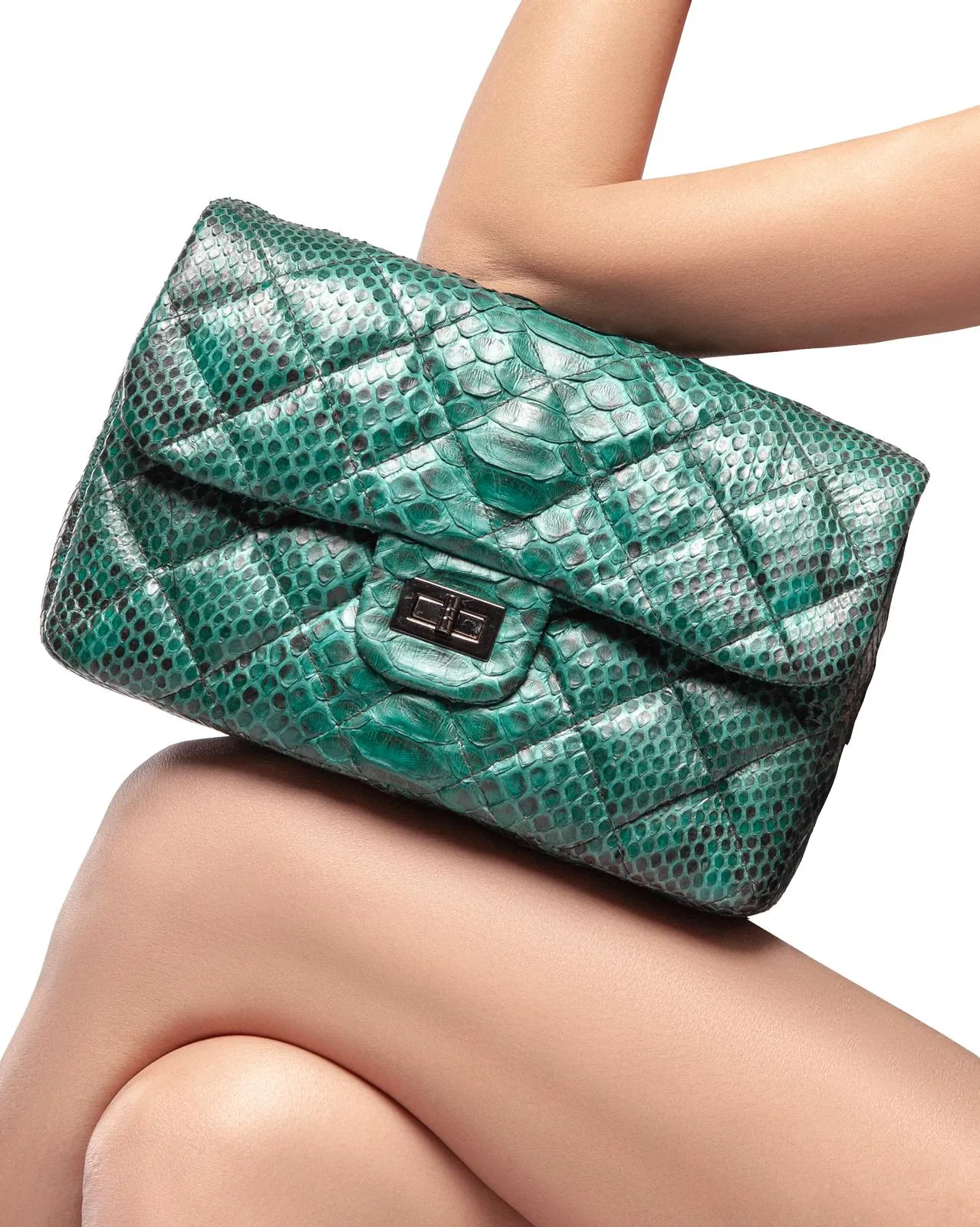 Phyton Leather Bag