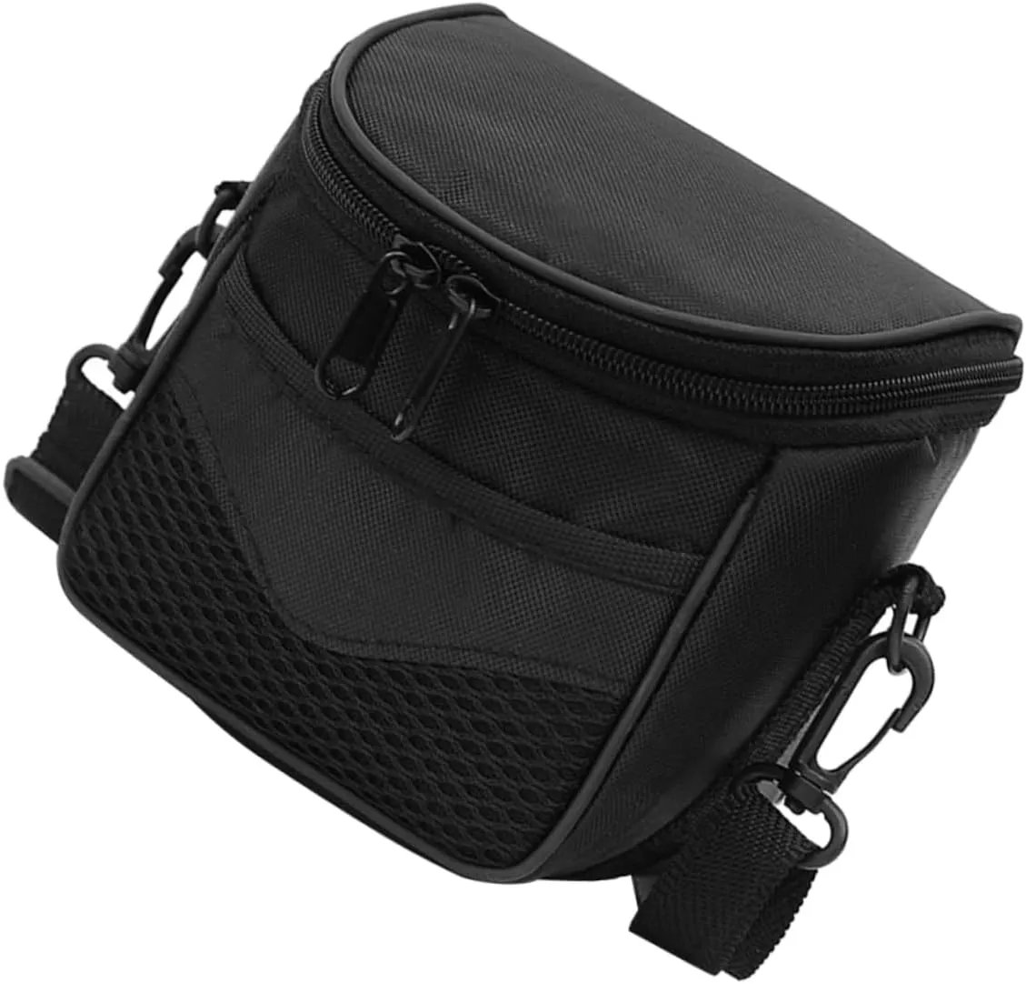 POPETPOP Leather Camera Pouch Bag Small Camera Case Storage Fit /sx130/sx50/ Hx300/rx10