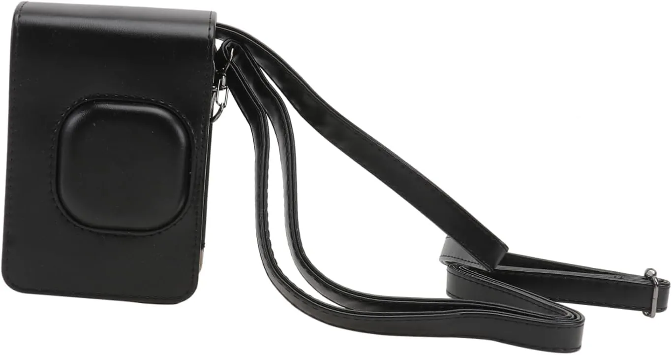 PU Leather Camera Shoulder Bag Protective Case Compatible for Durable and Convenient Storage for Travel and Daily Use Classic Design