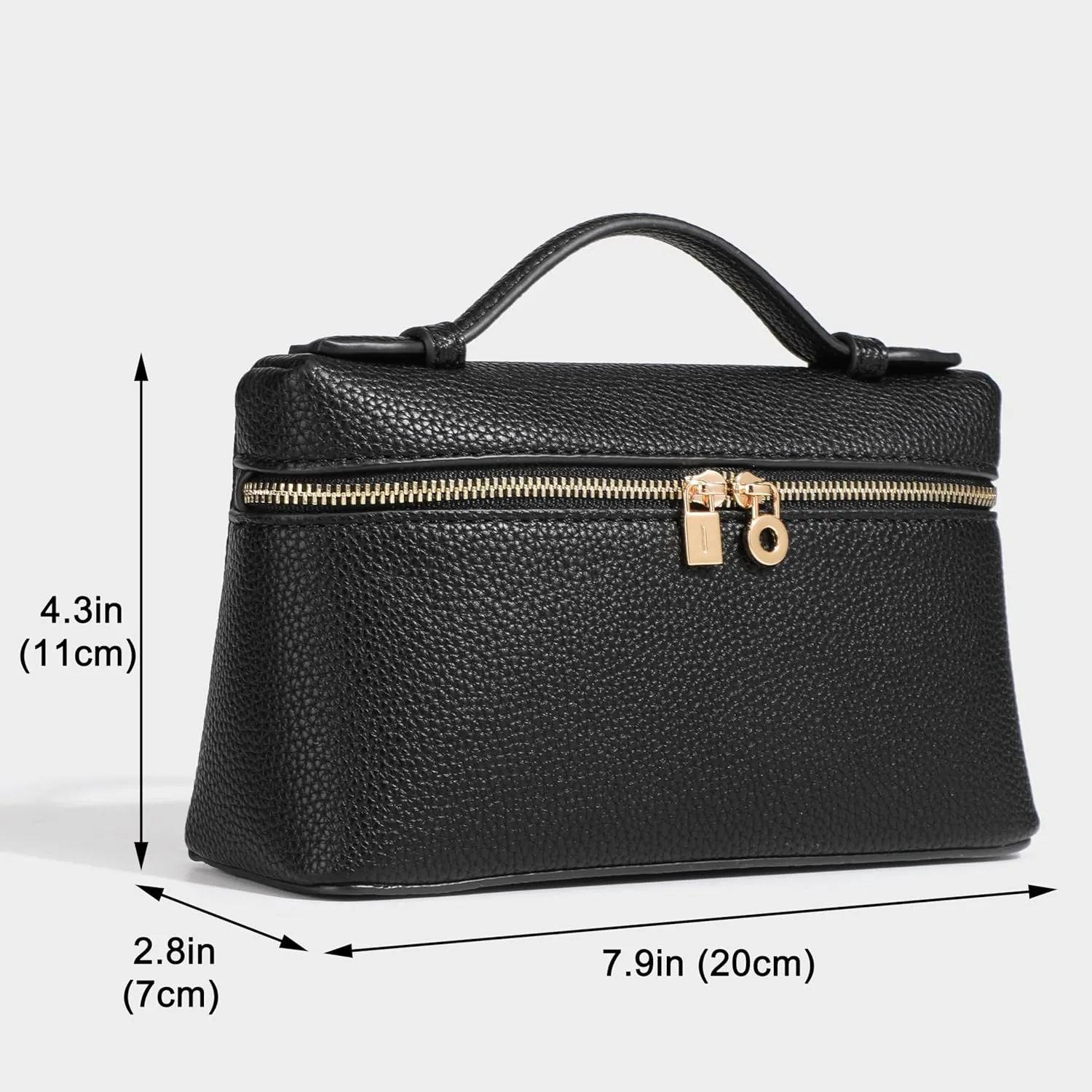 Rejolly Crossbody Bag for Women Small Top-Handle Pouch Purse Designer Shoulder Handbag Quiet Luxury Leather Trendy Purse