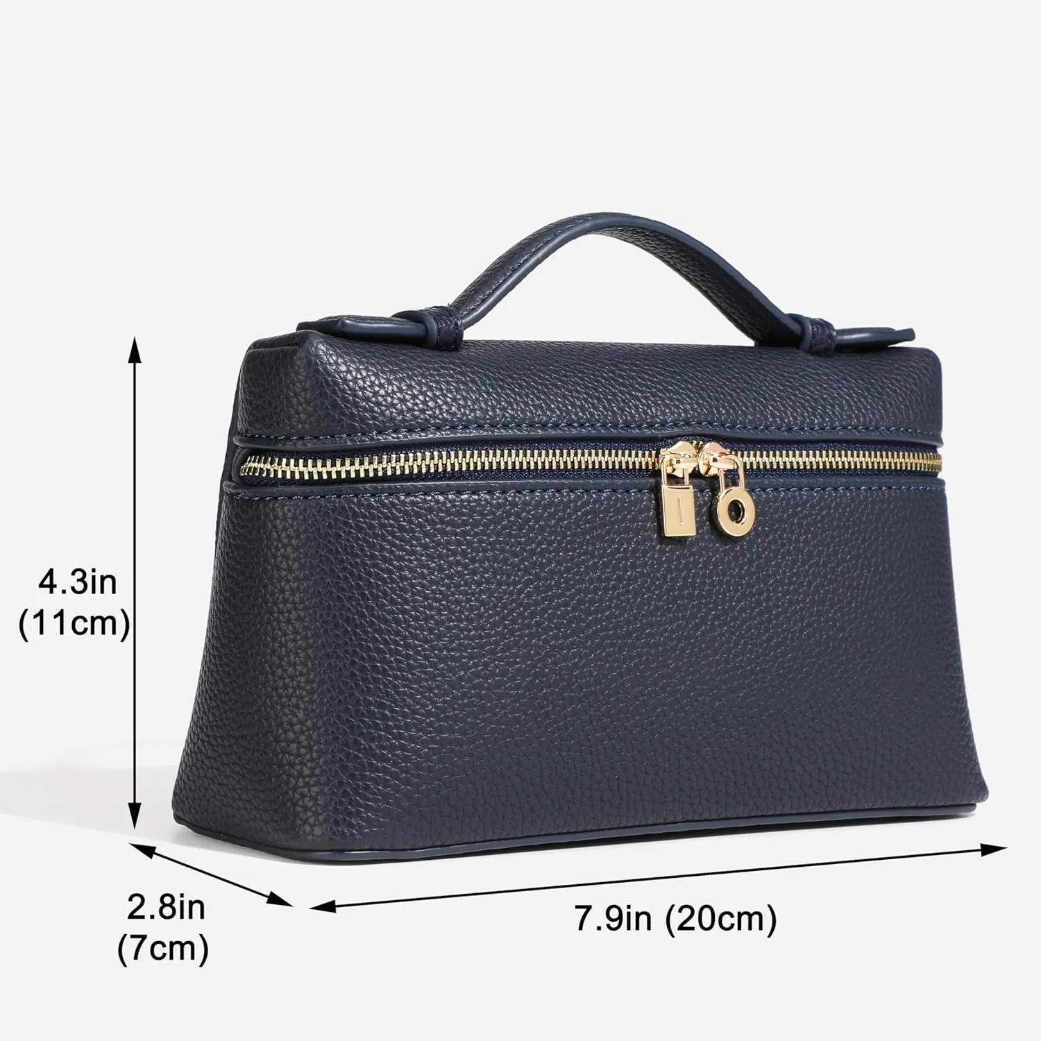 Rejolly Crossbody Bag for Women Small Top-Handle Pouch Purse Designer Shoulder Handbag Quiet Luxury Leather Trendy Purse