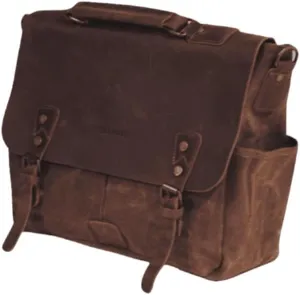 SEPIA Genuine Leather Messenger Bag for Men and Women | Sling Backpack or Satchel | Anti Theft for Casual and Professional Use | Canvas Ita Bag, Man Purse & Crossbody Bags.