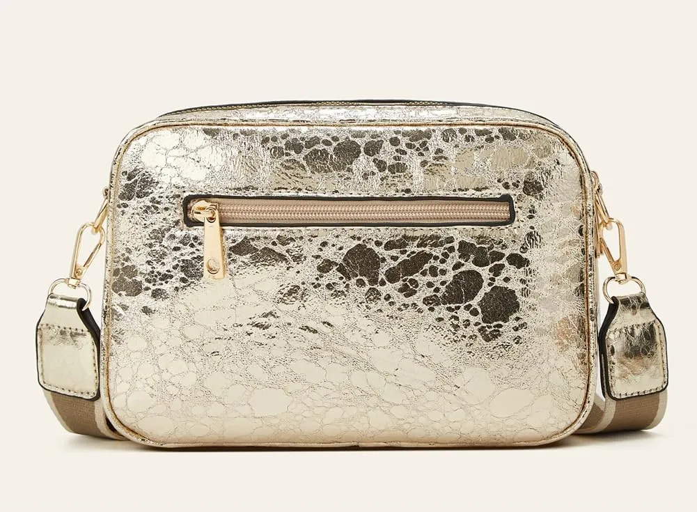 Shiny Leather Bags for Women on Trend Shoulder Bag Crossbody Bag Satchel Versatile Purses for Work Travel 2024