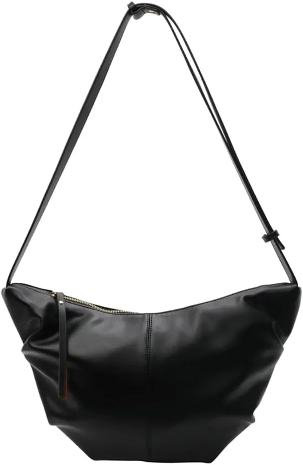 Shoulder Bag for Women Retro Crossbody Bags Y2K Trendy Purse Vegan Leather Hobo Handbags Removable Strap