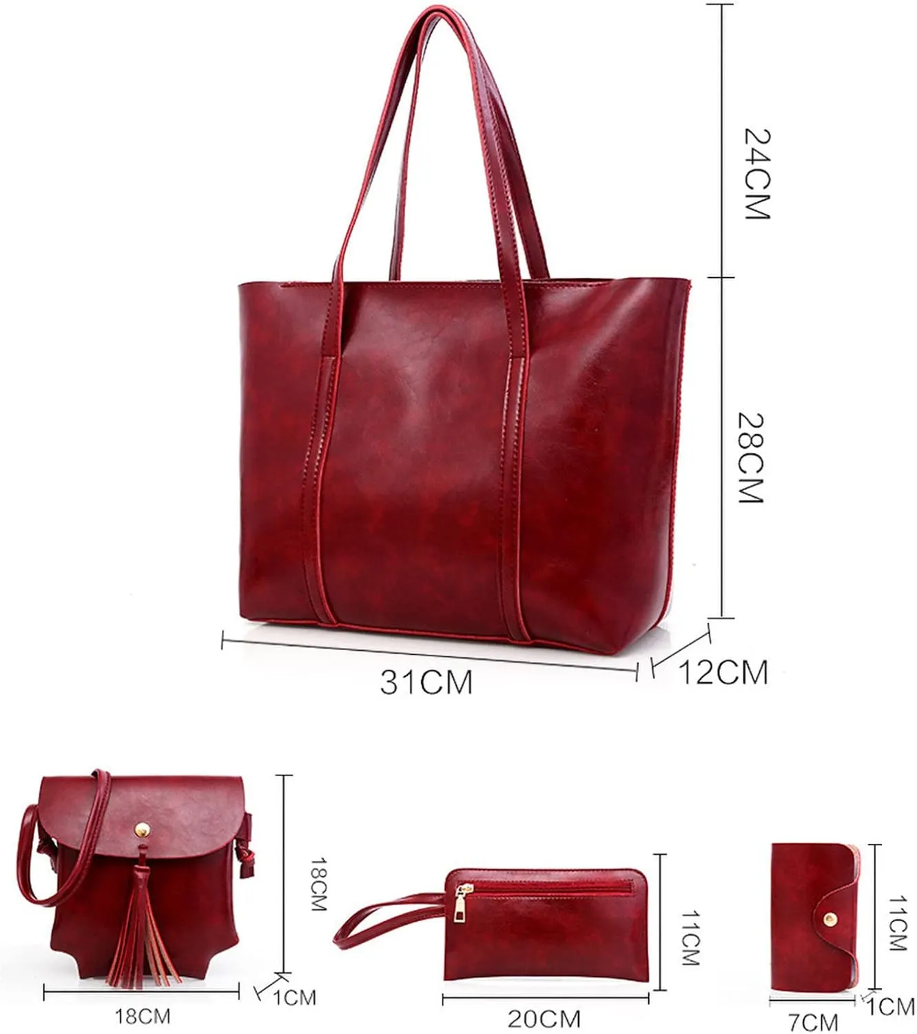 Shoulder Bag for Women - Small Shoulder Purses - Cute Trendy Hobo Handbags Adjustable Strap Vegan Leather Unisex Hobo