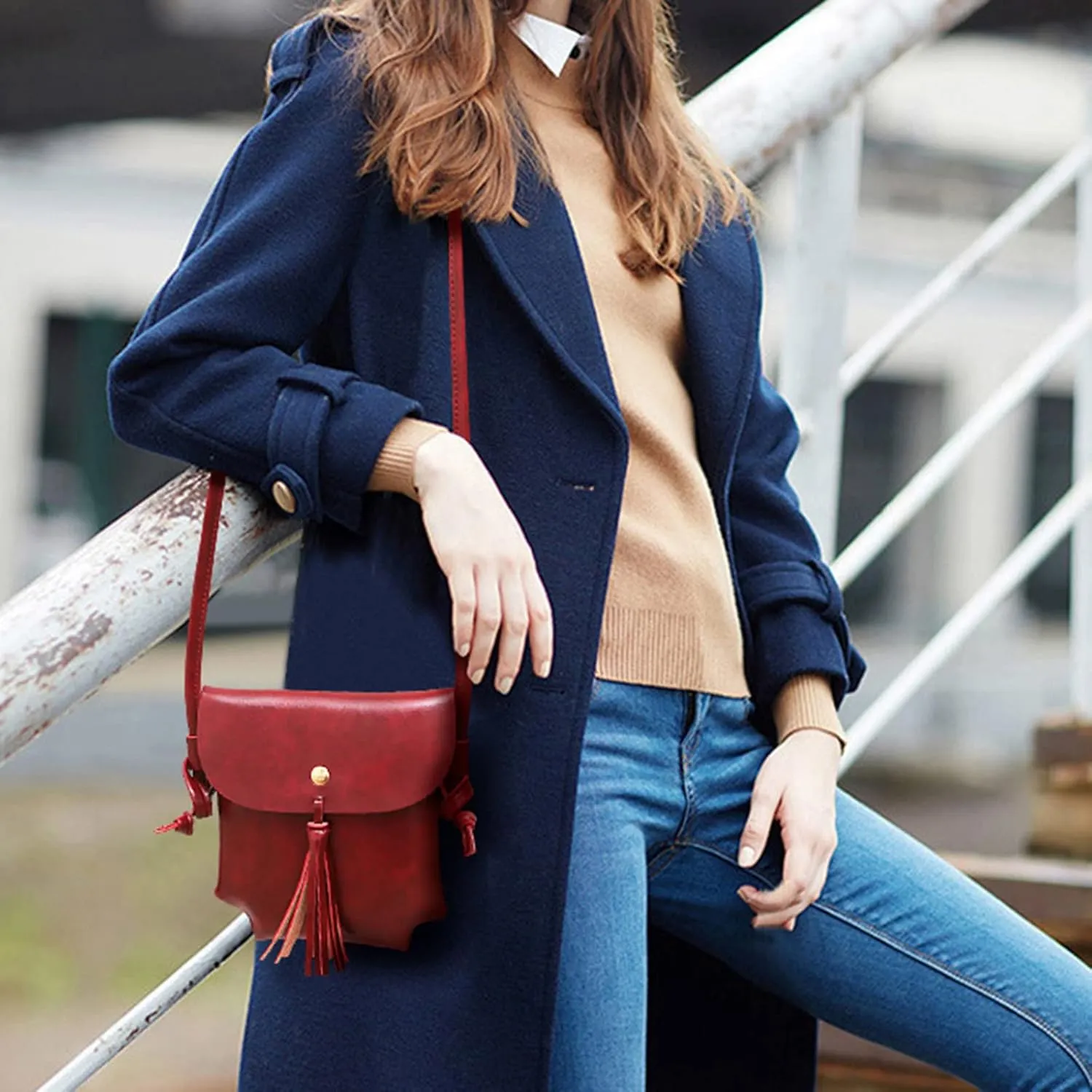 Shoulder Bag for Women - Small Shoulder Purses - Cute Trendy Hobo Handbags Adjustable Strap Vegan Leather Unisex Hobo