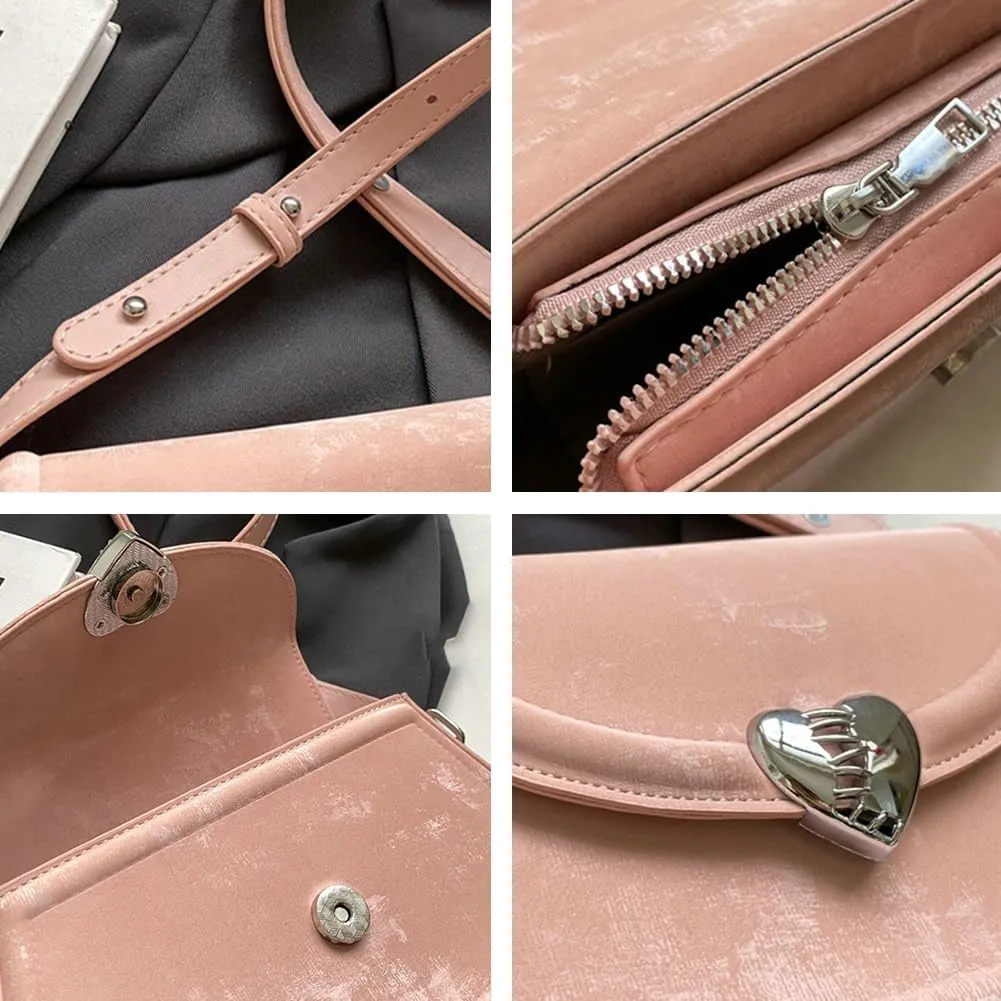 Shoulder Bag for Women Trendy Hobo Bags PU Leather Tote Bags Purse Small Crossbody Bag Handbag