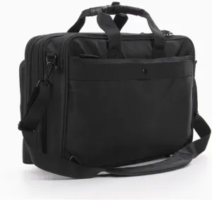 Shoulder Bag, Oxford Cloth, Versatile Mens Work Bag, Waterproof Messenger Crossbody Bag, Multi-Pocket Laptop Briefcase, for Travel Office Business College, 16.9in