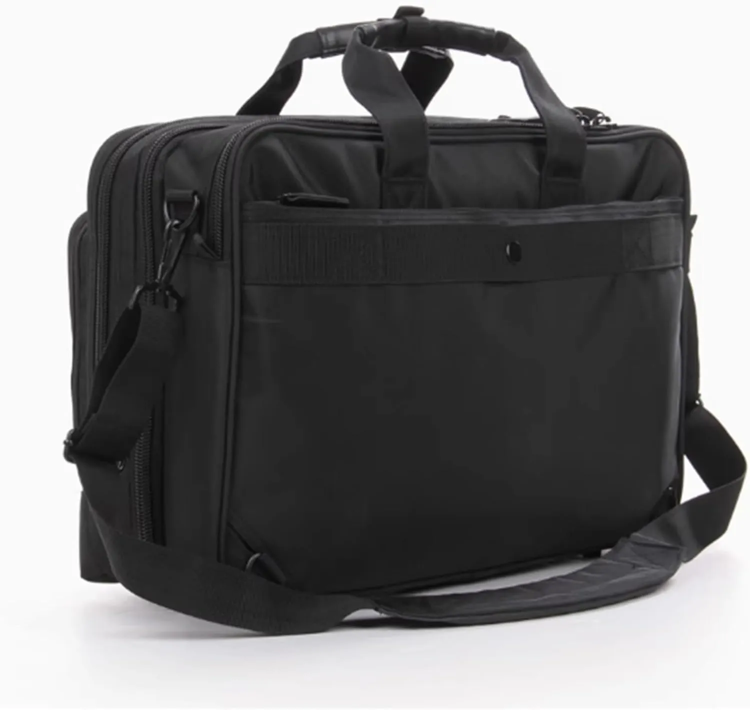 Shoulder Bag, Oxford Cloth, Versatile Mens Work Bag, Waterproof Messenger Crossbody Bag, Multi-Pocket Laptop Briefcase, for Travel Office Business College, 16.9in