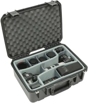 SKB Cases 3i-1813-7DT iSeries Professional Camera Case, Black/Gray