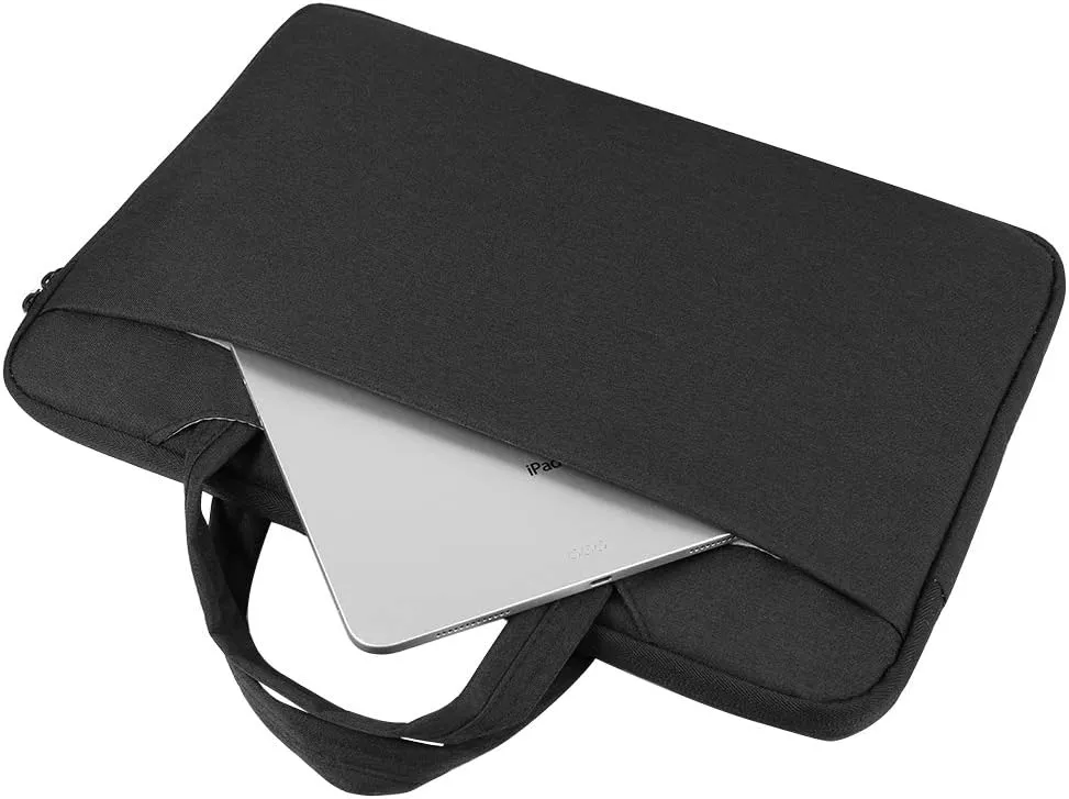 Slim Thin Lightweight 15.6 in Laptop Carrying Case Briefcase Bag for School, College, Professional Executives, Work Meetings