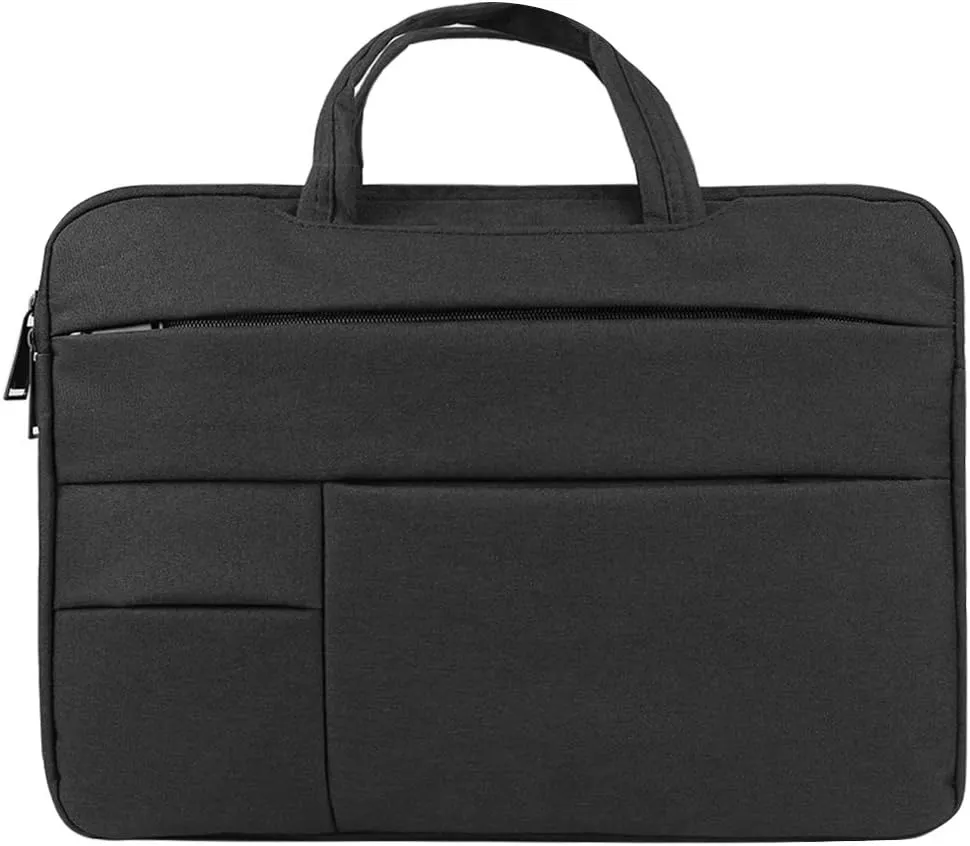 Slim Thin Lightweight 15.6 in Laptop Carrying Case Briefcase Bag for School, College, Professional Executives, Work Meetings