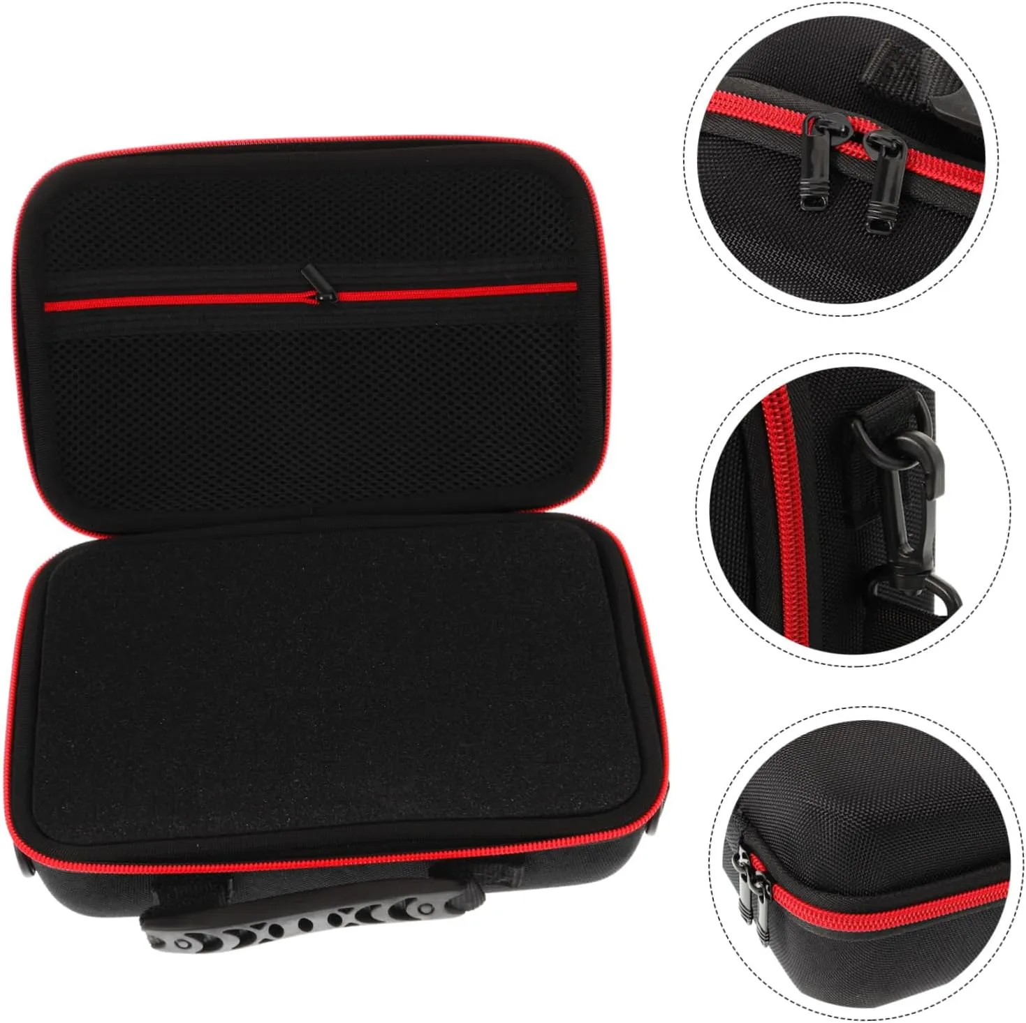 Small Camera Bag Compact DIY Digital Storage Pouch with Zipper Handle for Travel and Outdoor Activities Design for Easy Organization