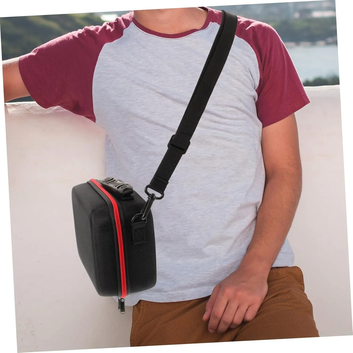 Small Camera Bag with Padding Pouch for Photography Gear Compact Case for Outdoor Activities Design Portable Camera Storage