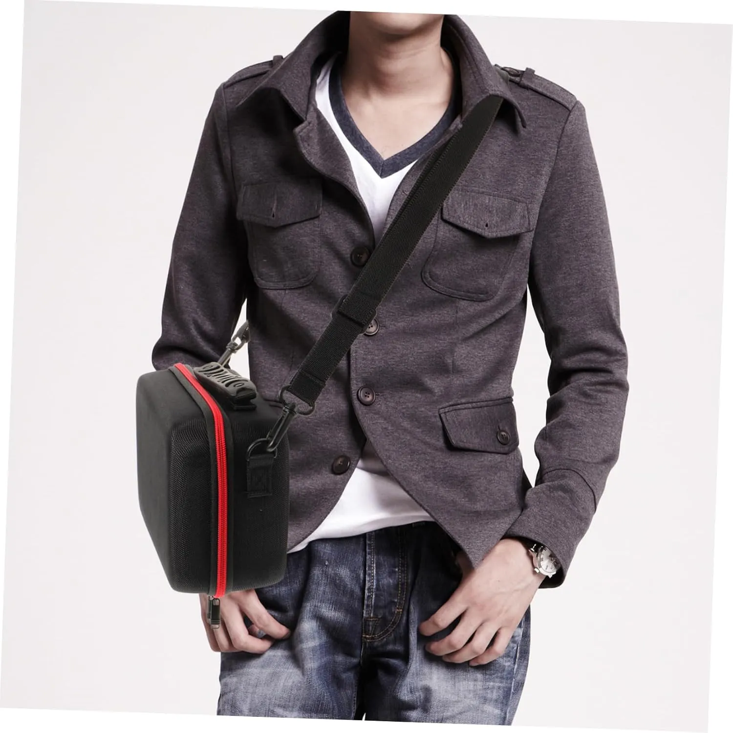 Small Camera Bag with Padding Pouch for Photography Gear Compact Case for Outdoor Activities Design Portable Camera Storage