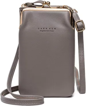 Small Crossbody Purse for Women,Cellphone Shoulder Bags Lightweight PU Leather RFID Blocking Wallet Credit Card Holder