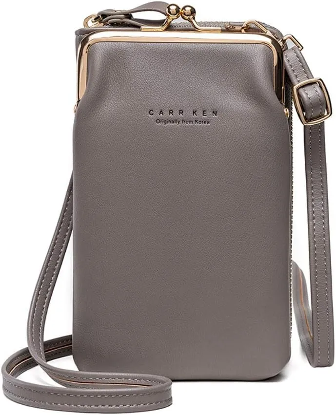 Small Crossbody Purse for Women,Cellphone Shoulder Bags Lightweight PU Leather RFID Blocking Wallet Credit Card Holder