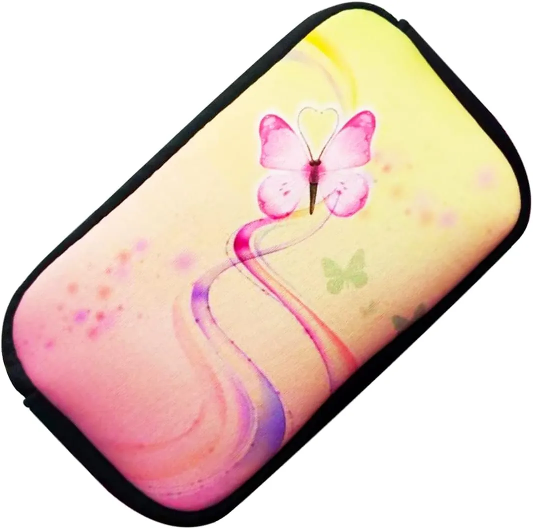 Small Toiletry Bags for Women, Adorable Roomy Makeup Pouch- Purse Cute Cosmetic Bag Travel Toiletry Bag Pouch Waterproof Organizer Bag (Cute Butterfly)