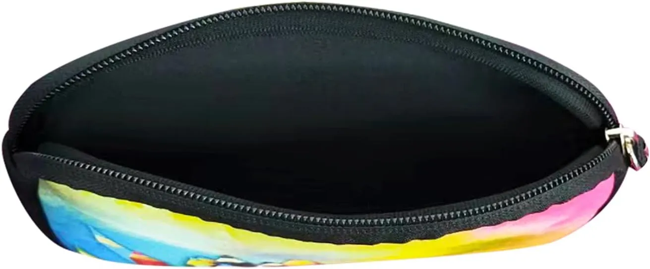 Small Toiletry Bags for Women, Adorable Roomy Makeup Pouch- Purse Cute Cosmetic Bag Travel Toiletry Bag Pouch Waterproof Organizer Bag (Pencils)