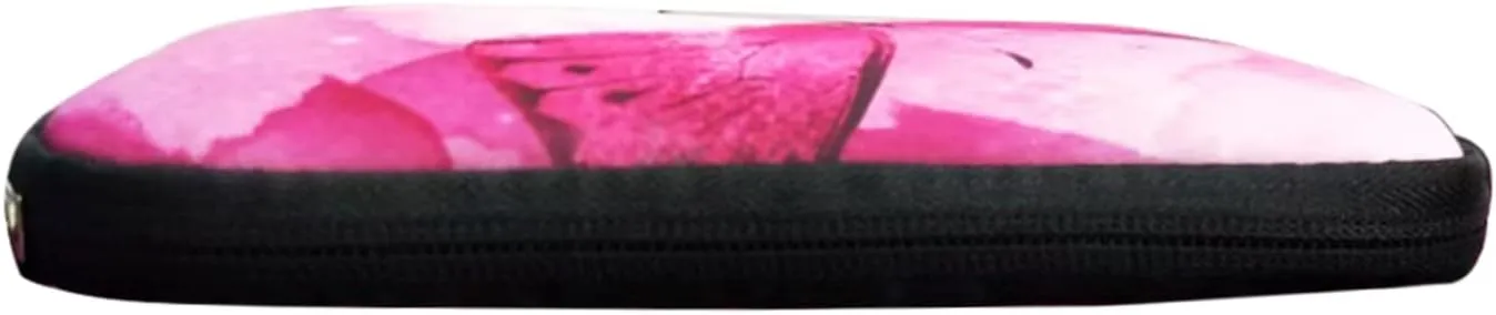 Small Toiletry Bags for Women, Adorable Roomy Makeup Pouch- Purse Cute Cosmetic Bag Travel Toiletry Bag Pouch Waterproof Organizer Bag (Pink Butterfly)
