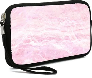 Small Toiletry Bags for Women, Adorable Roomy Makeup Pouch- Purse Cute Cosmetic Bag Travel Toiletry Bag Pouch Waterproof Organizer Bag (Pink Galaxy)