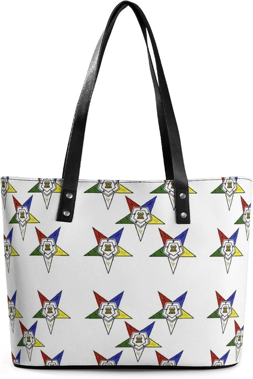 Stars Eastern Stars Leather Lady's Handbag Crossbody Purse for Women Ladies Soft Shoulder Bag Medium Roomy Handbag Fashion Tote Top Handle Satchel