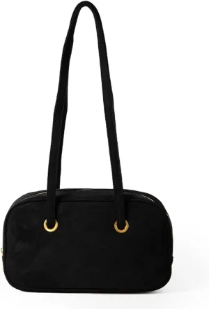 Suede Bags for Women, Cute Small Shoulder Purses Handbags for Women Trendy Hobo Satchel Tote Bags
