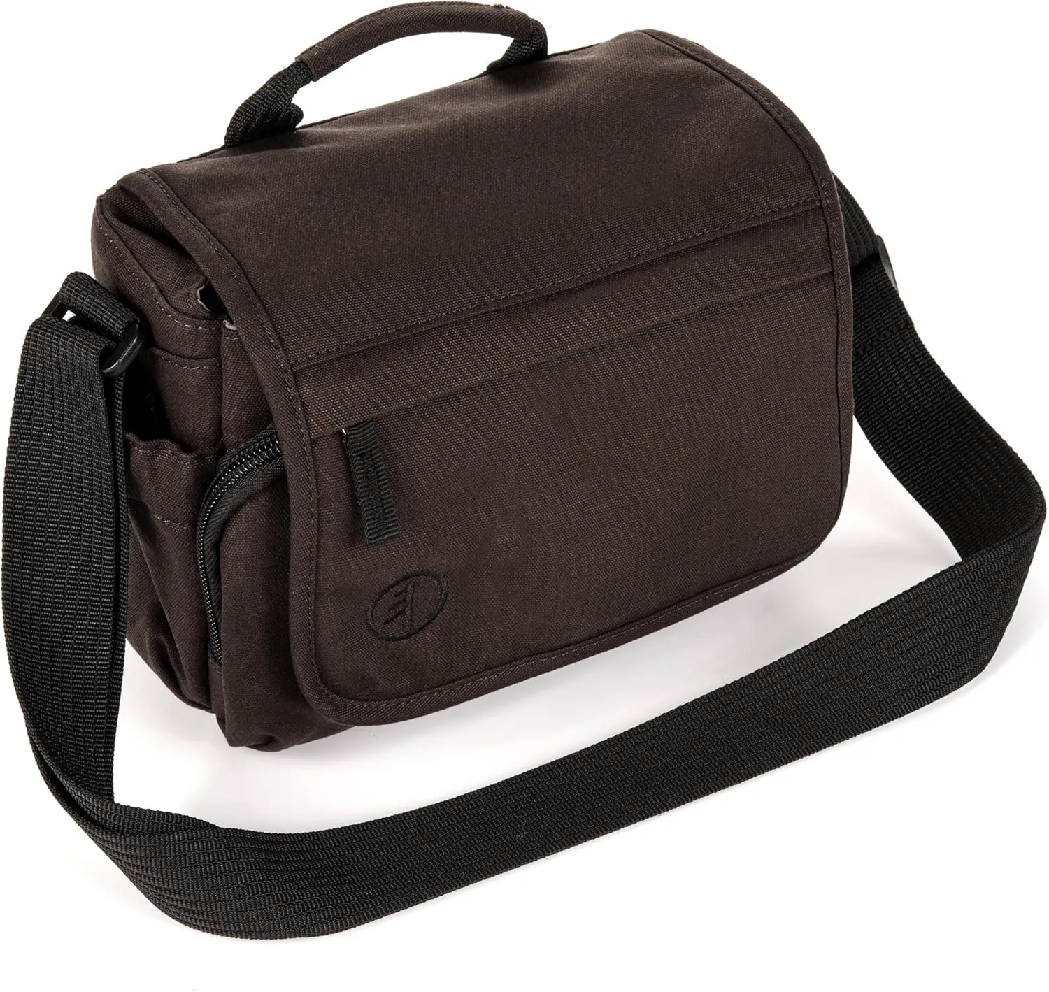 Tamrac Apache 2.2 Camera Bag for Photographers, Camera Case for Photography Accessories, Shoulder Bag for Compact DSLR and Mirrorless Cameras, Crossbody Camera Bag  Black