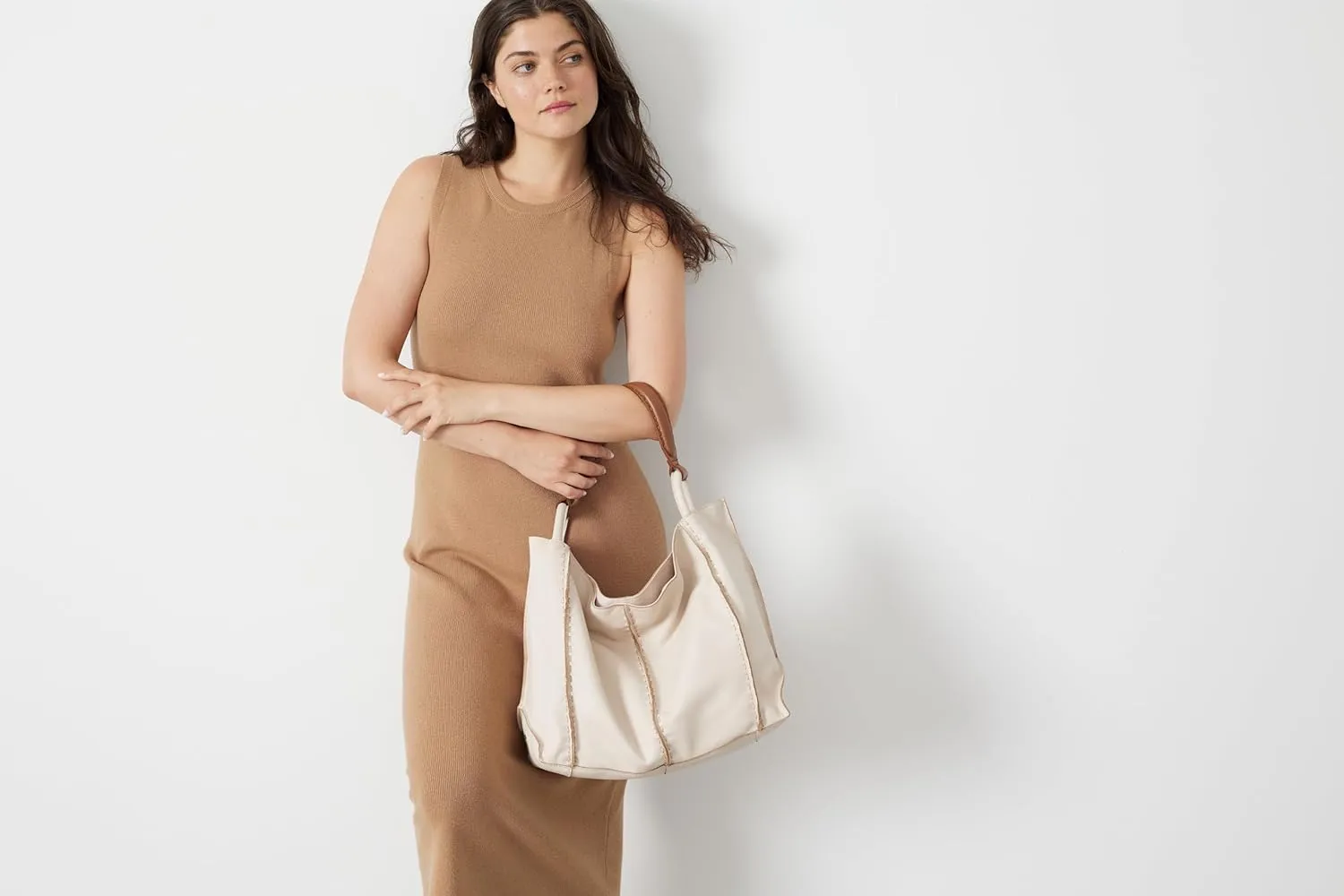 The Sak Los Feliz Large Tote Bag - Woman's Purse For Everyday, Travel, Beach Bag - Roomy Handbag With Shoulder Bag Strap