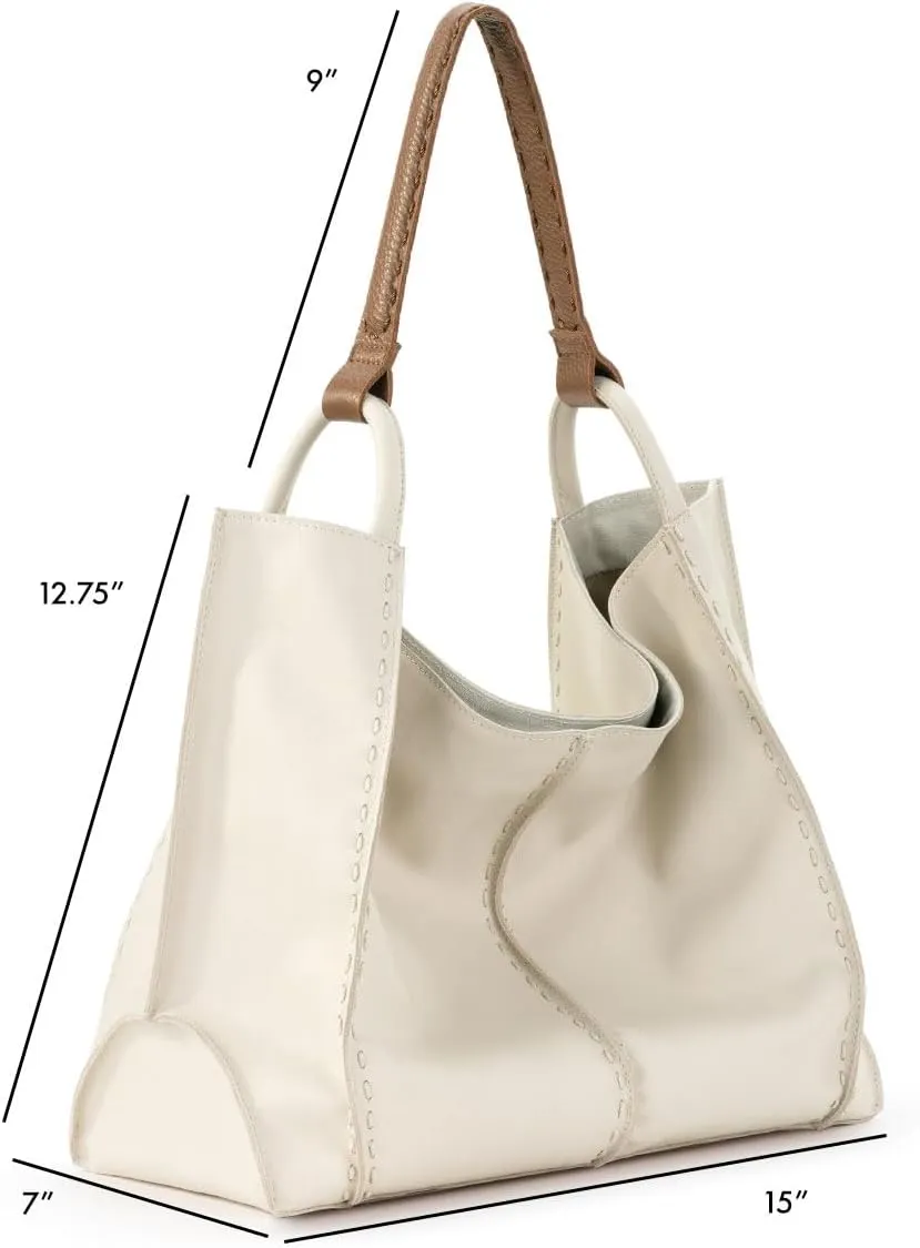 The Sak Los Feliz Large Tote Bag - Woman's Purse For Everyday, Travel, Beach Bag - Roomy Handbag With Shoulder Bag Strap