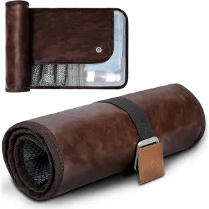 Toiletry Bag for Men, Travel Essentials Travel Toiletry Bag, Water-Resistant Compact Bathroom Roll Organizer for Hygiene, Shaving kit, Gifts for men