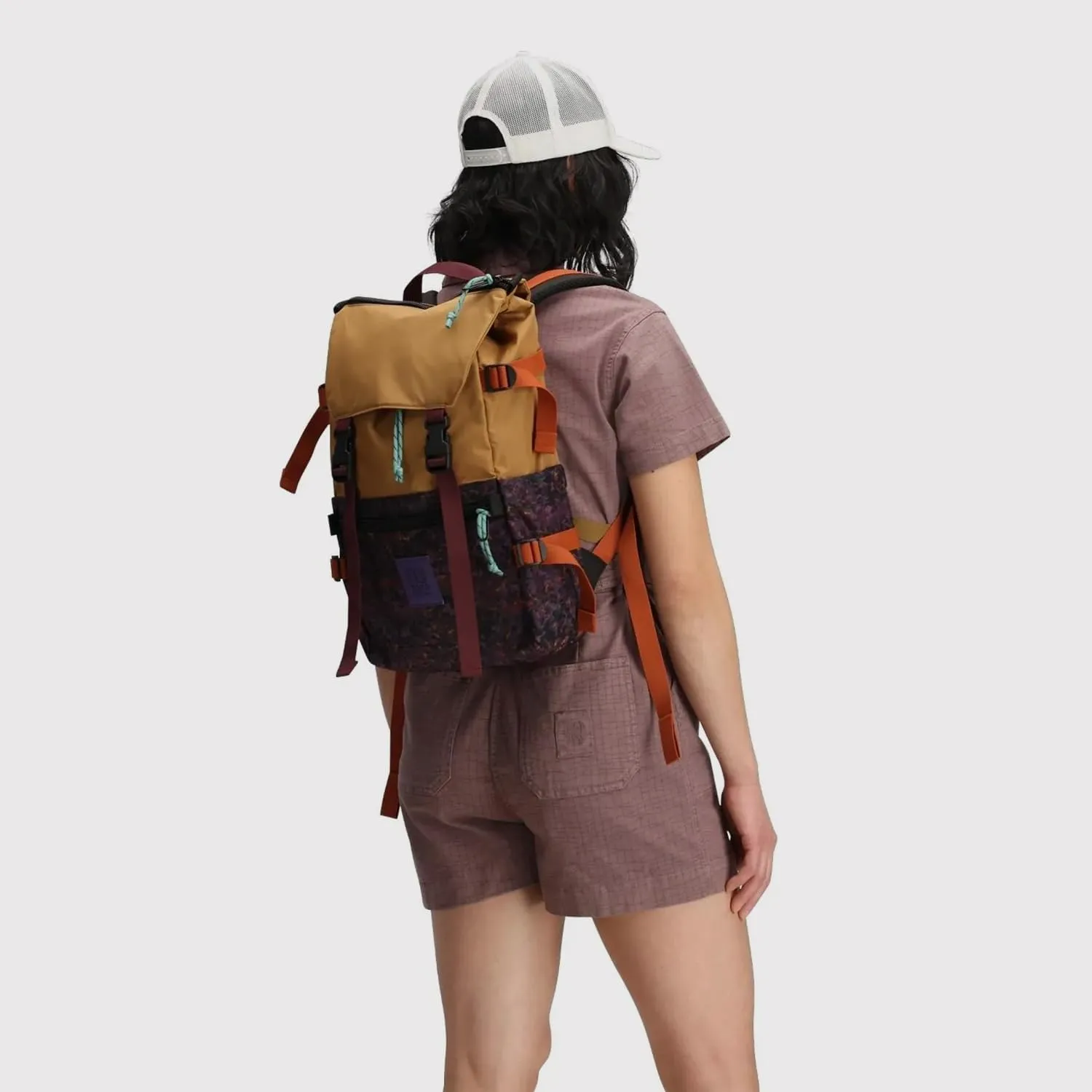 Topo Designs Unisex Rover Pack Classic, Beetle/Spice, One Size