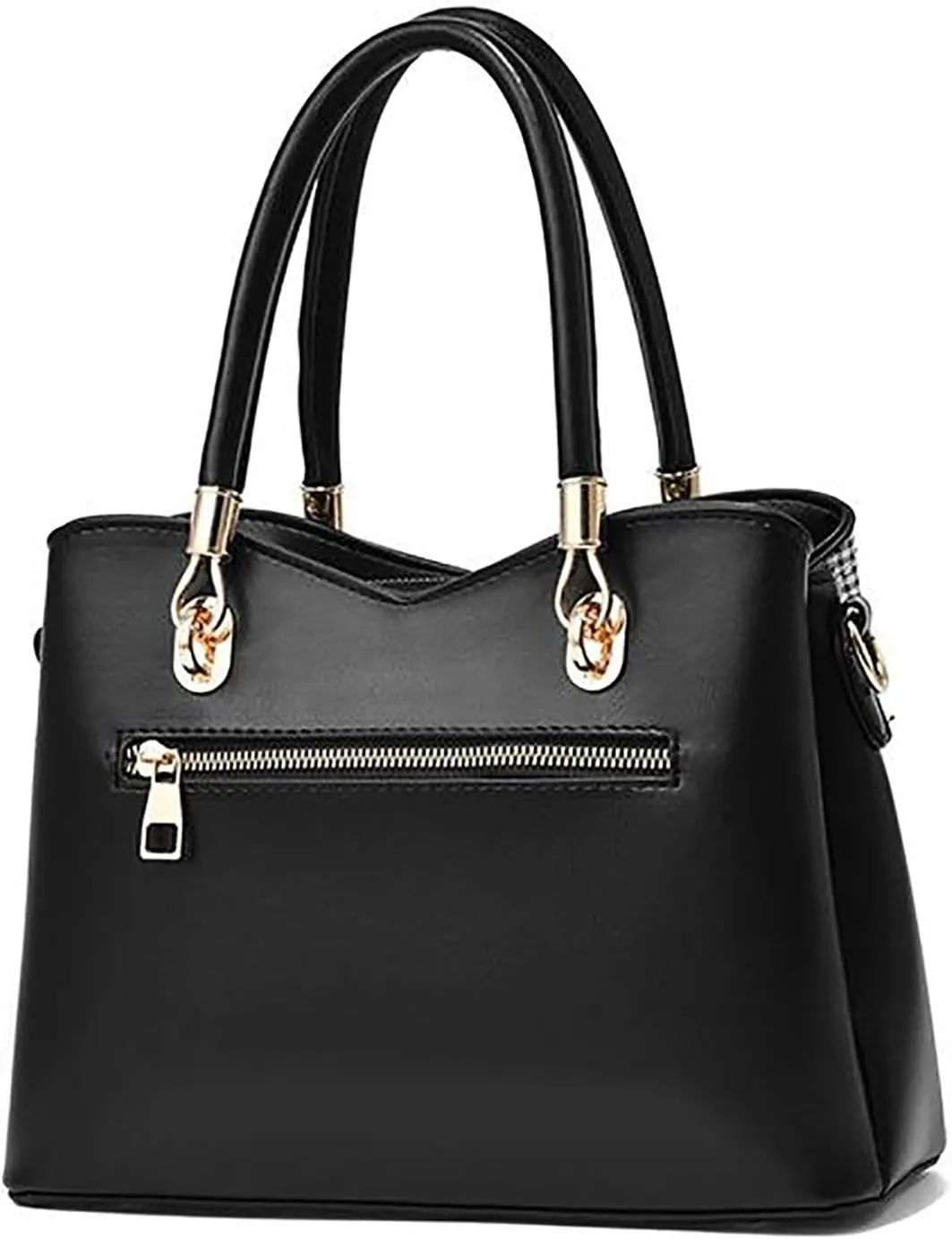 Tote Bag For Women Color Block Women Hobo Handbags Large Capacity Plaid Middle Shoulder Messenger Bag For Daily Work X