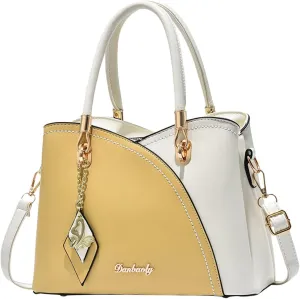 Tote Bag For Women Color Block Women Hobo Handbags Large Capacity Plaid Middle Shoulder Messenger Bag For Daily Work X